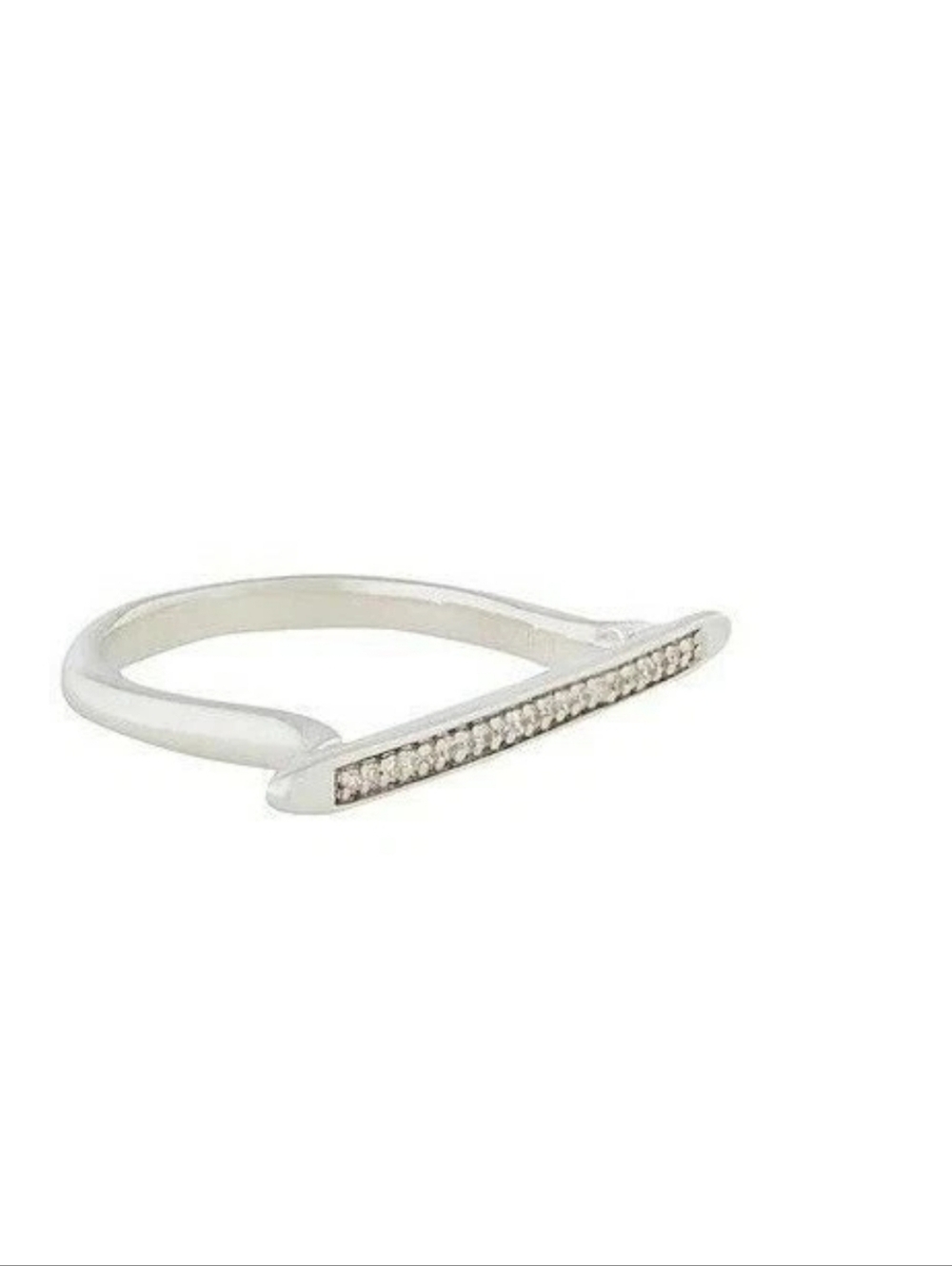 Monica Vinader - Sterling Silver Stacking Ring